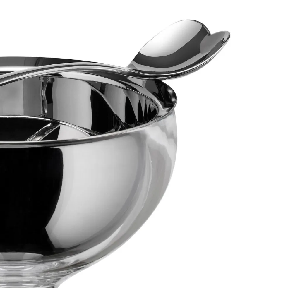 Set de 4 cucharas para helado Big Love Alessi