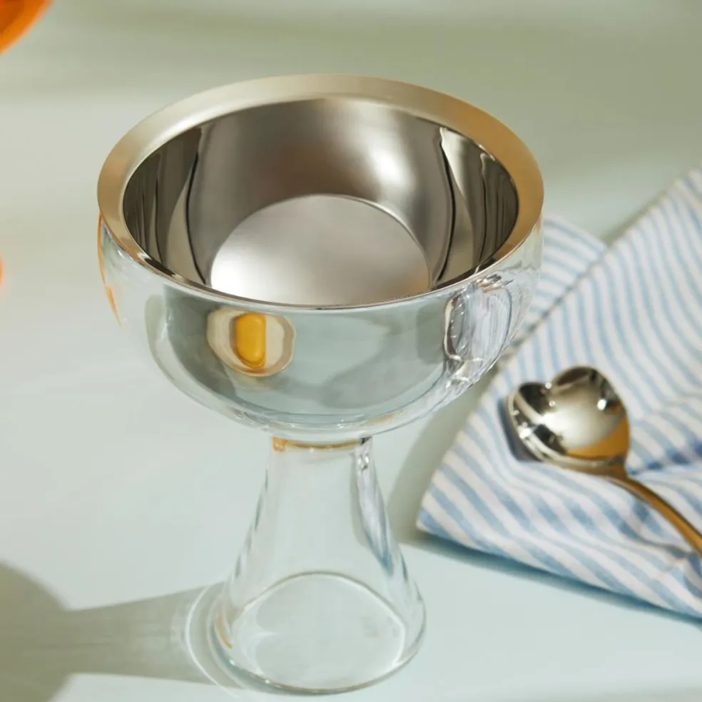 Set de 4 cucharas para helado Big Love Alessi