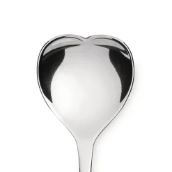 Set de 4 cucharillas de café con forma de corazón Love Caffe Alessi