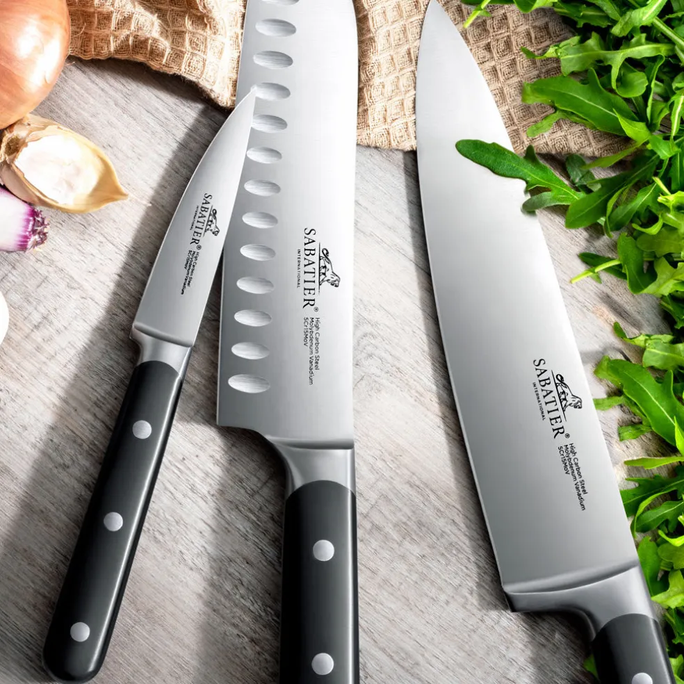Set de 2 cuchillos con pelador y cocinero Egide Sabatier®