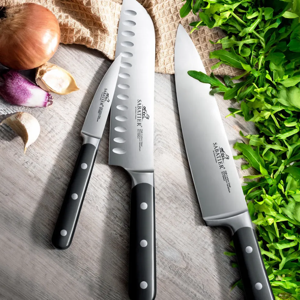 Set de 2 cuchillos con pelador y cocinero Egide Sabatier®