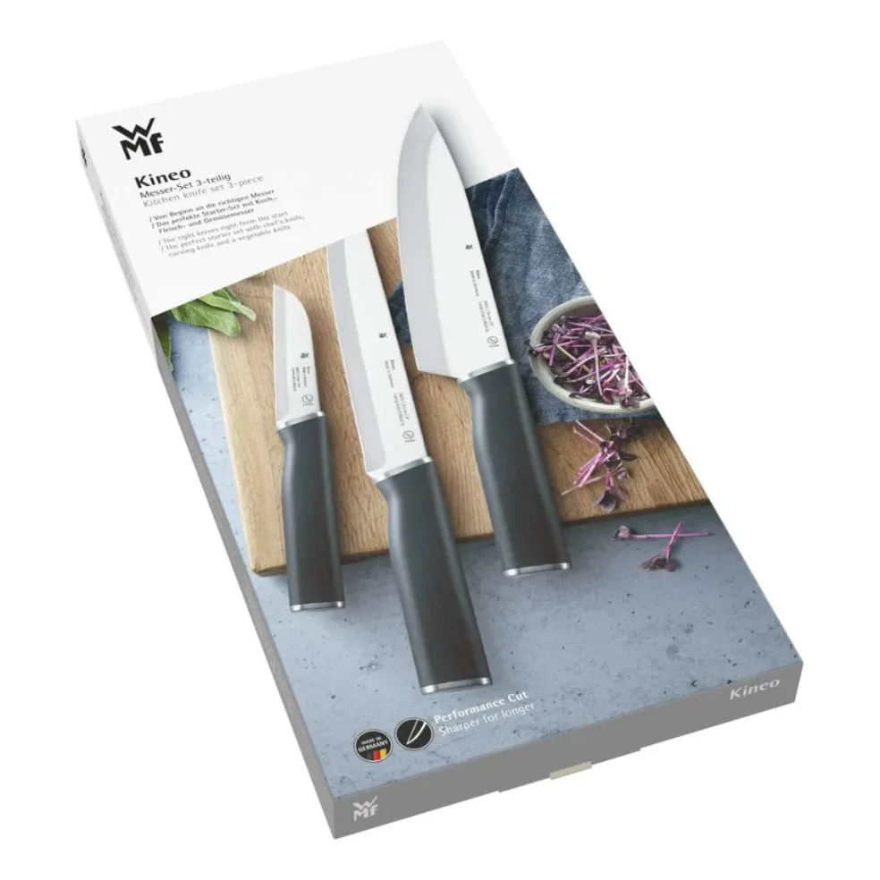 Set de 3 cuchillos de cocina Kineo WMF