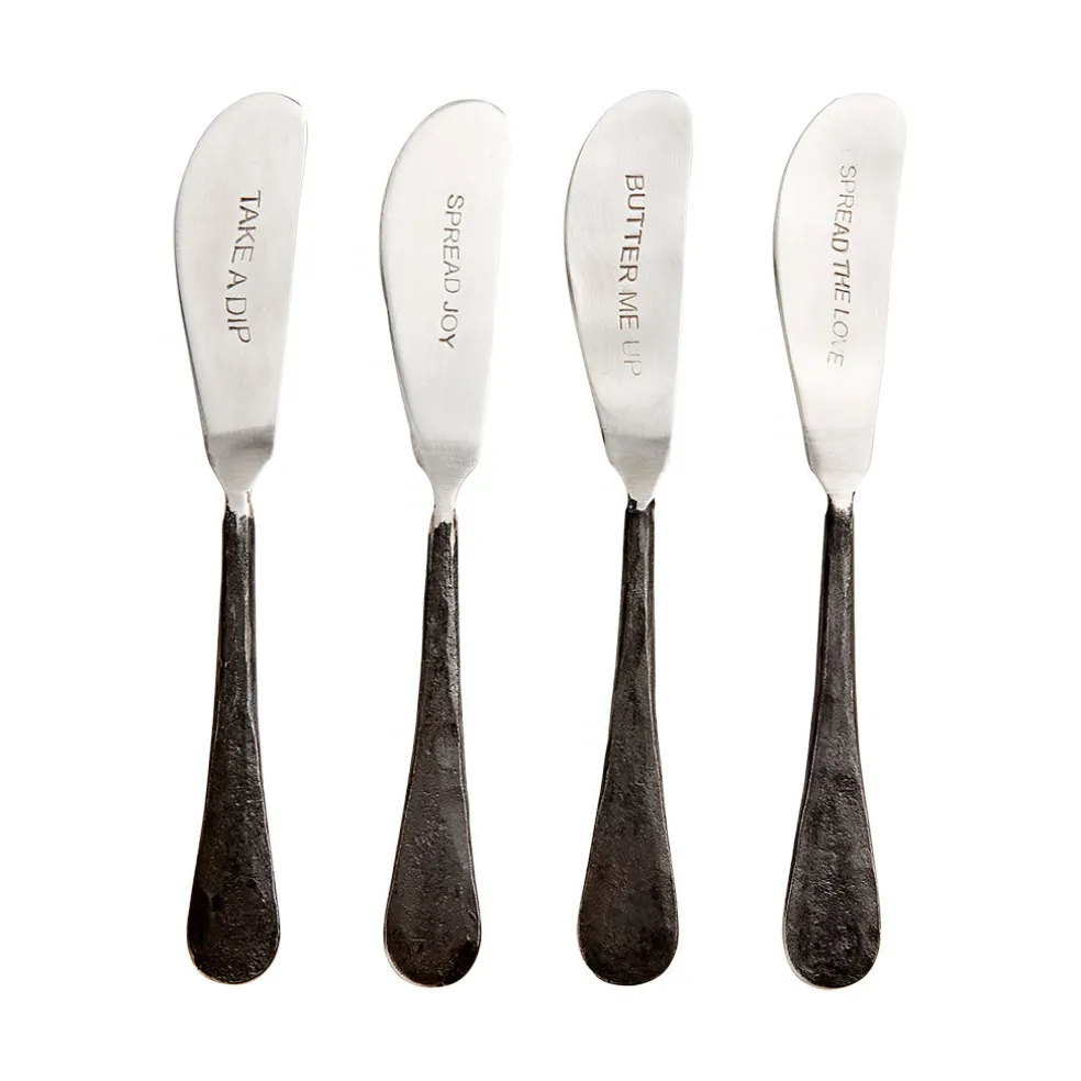 Set de 4 cuchillos para mantequilla Odin de Affari of Sweden