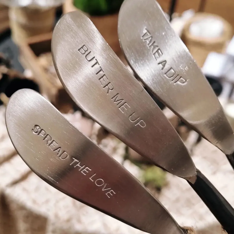 Set de 4 cuchillos para mantequilla Odin de Affari of Sweden