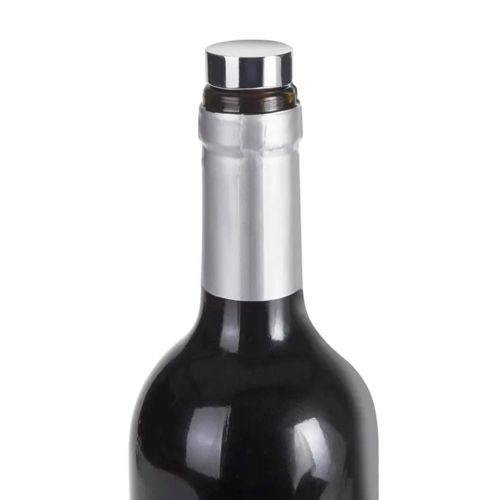 Set de dos tapones para vino Luxe de Ibili