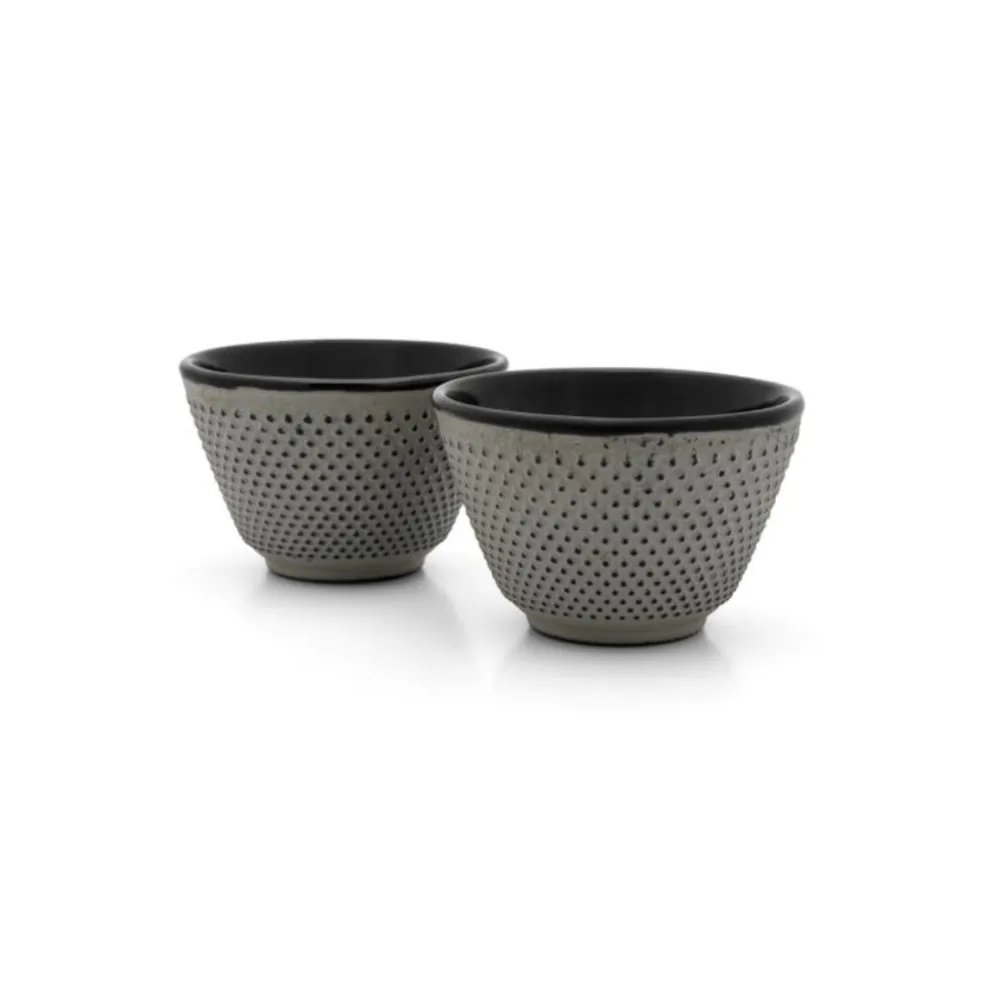 Set de dos tazas sin asa de hierro fundido Jang Bredemeijer