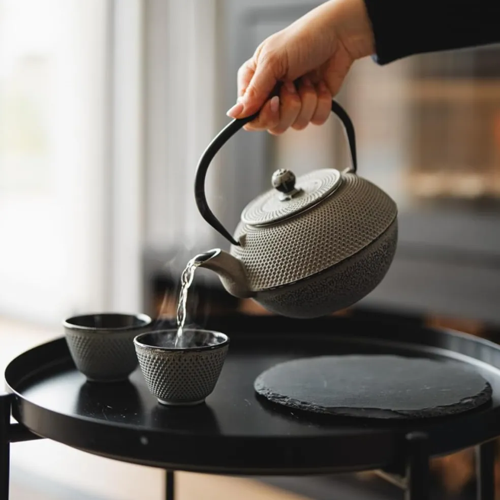 Set de dos tazas sin asa de hierro fundido Jang Bredemeijer