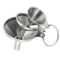 Set de 3 embudos acero inox VERSARE de Gefu