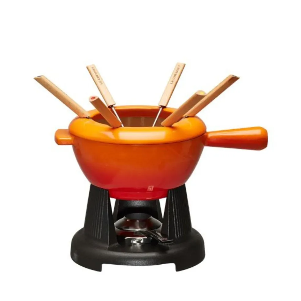 Set de Fondue Savoyarde y Bourguignon Le Creuset
