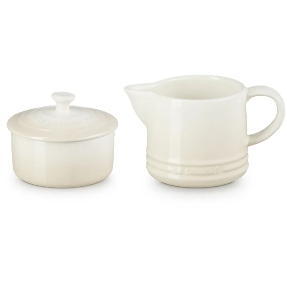 Set de lechera y azucarero Le Creuset