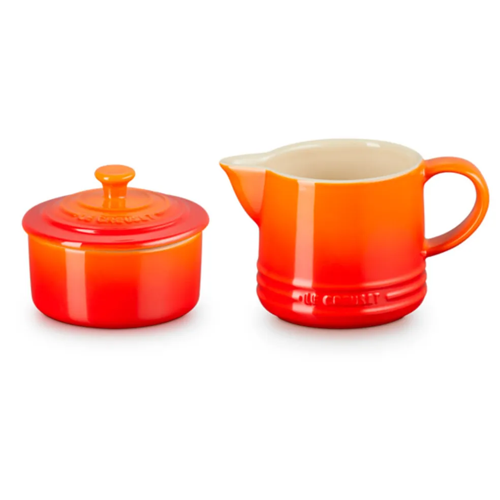Set de lechera y azucarero Le Creuset