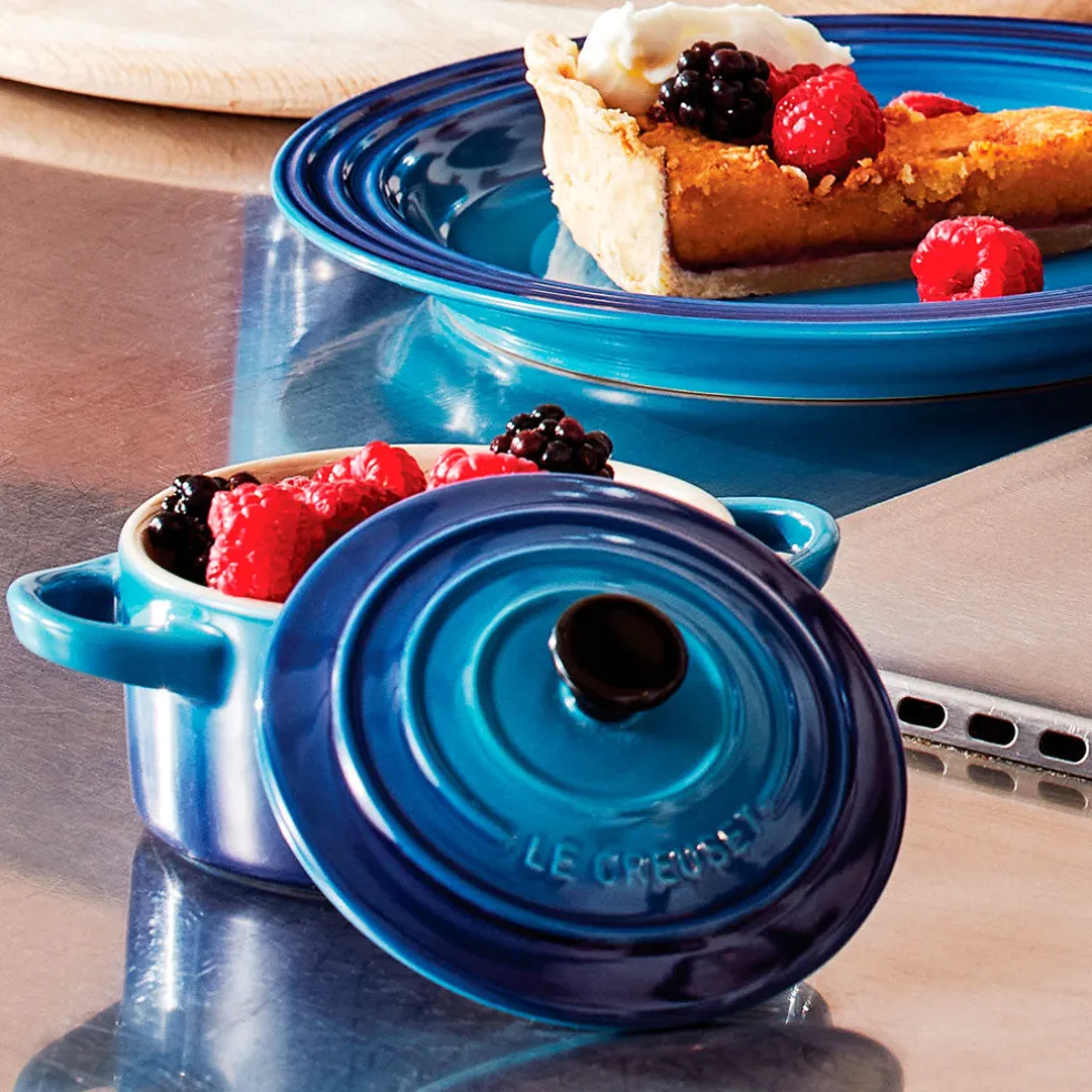 Set de 4 mini cocottes cerámicas Le Creuset