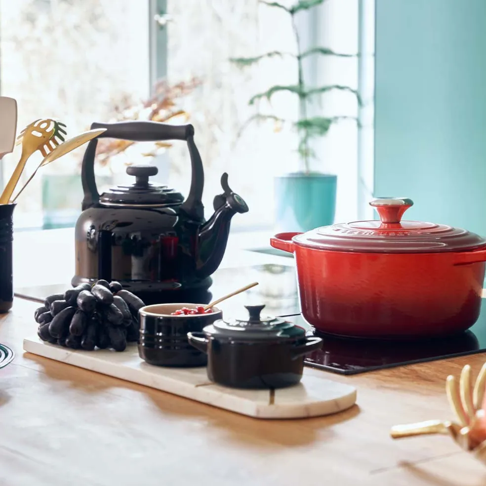 Set de 4 mini cocottes cerámicas Le Creuset