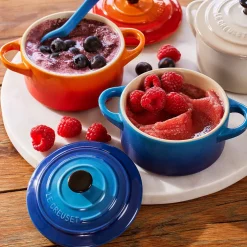 Set de 4 mini cocottes cerámicas Le Creuset