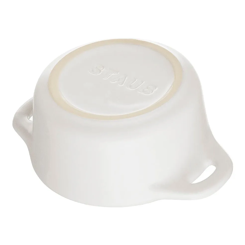 Set de 4 mini cocottes cerámicas Staub