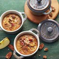 Set de 4 mini cocottes cerámicas Staub