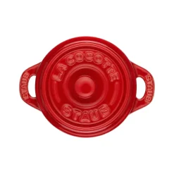 Set de 4 mini cocottes cerámicas Staub