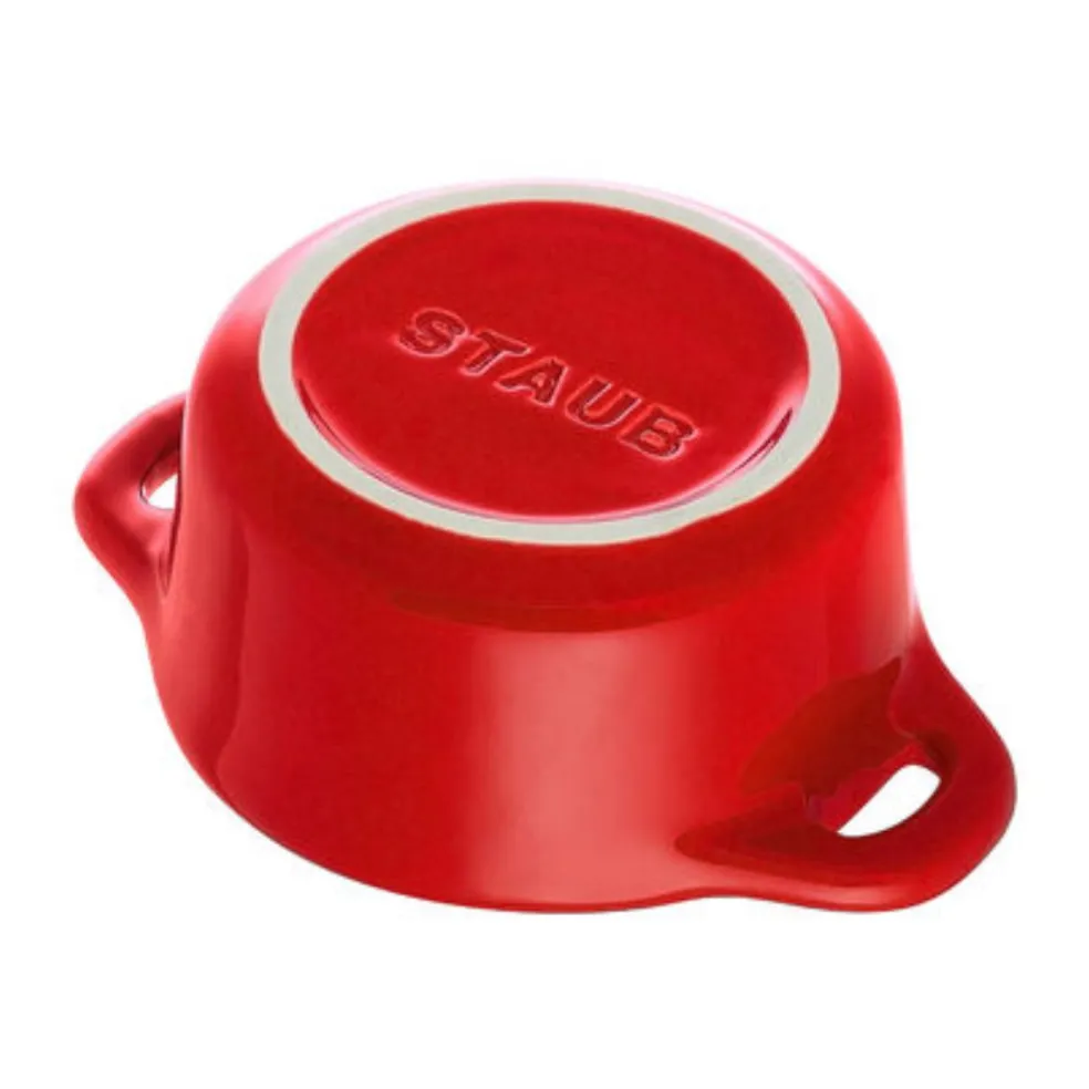 Set de 4 mini cocottes cerámicas Staub