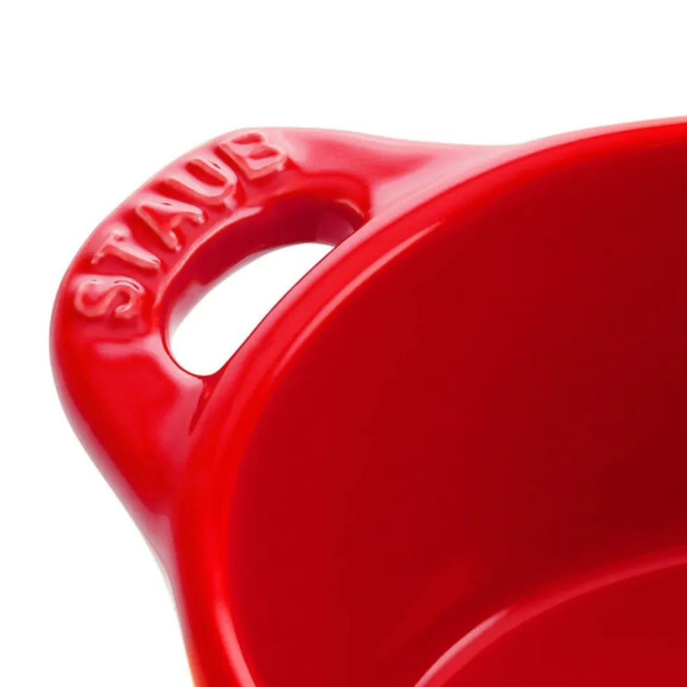 Set de 4 mini cocottes cerámicas Staub