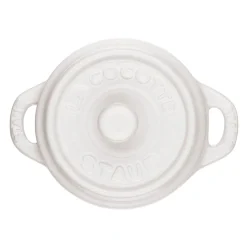 Set de 4 mini cocottes cerámicas Staub