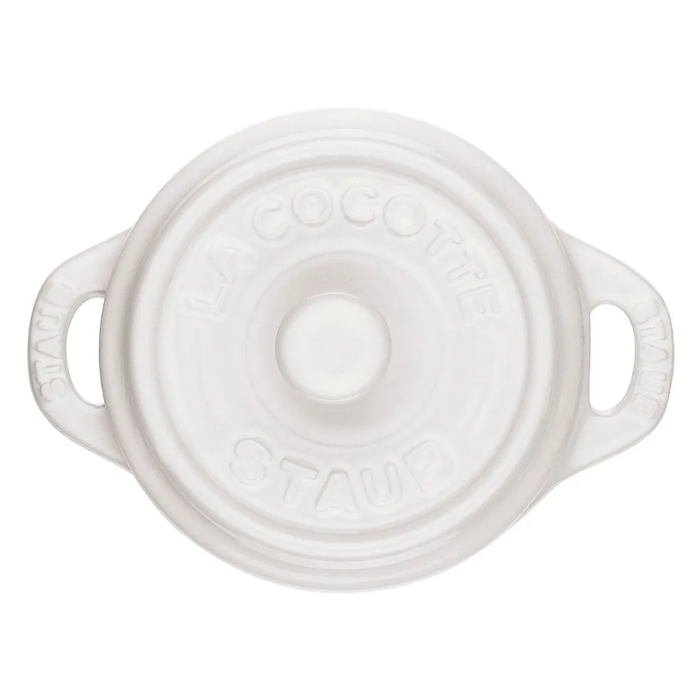 Set de 4 mini cocottes cerámicas Staub