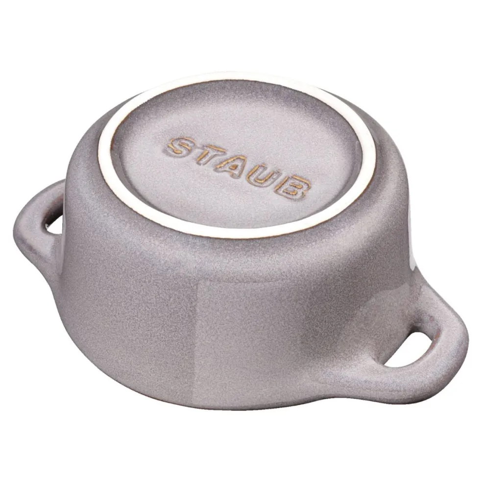 Set de 4 mini cocottes cerámicas Staub