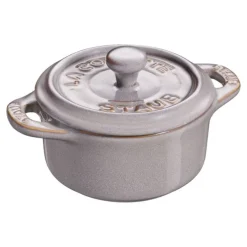 Set de 4 mini cocottes cerámicas Staub