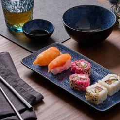 Set de 8 piezas de porcelana para Sushi Tognana