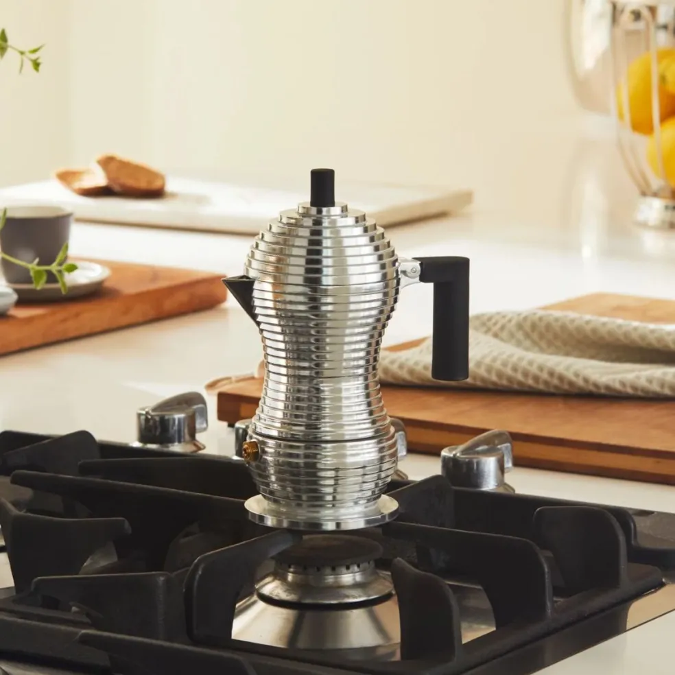 Set de 5 piezas para el café con cafetera Pulcina Alessi