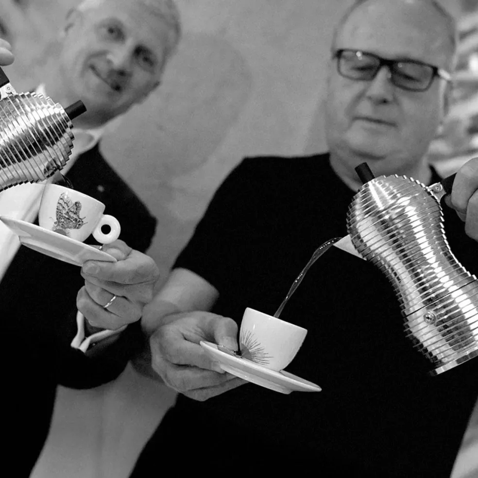 Set de 5 piezas para el café con cafetera Pulcina Alessi