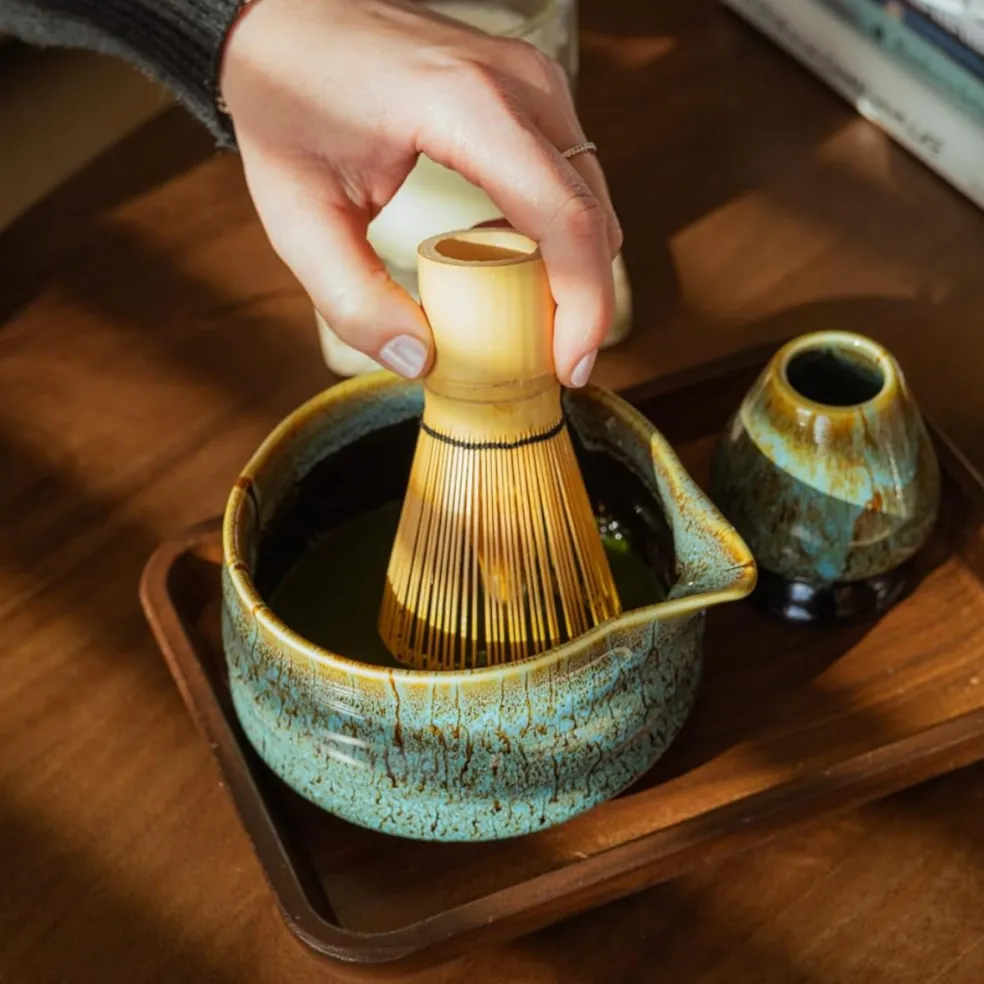 Set de 4 piezas para matcha Bredemeijer
