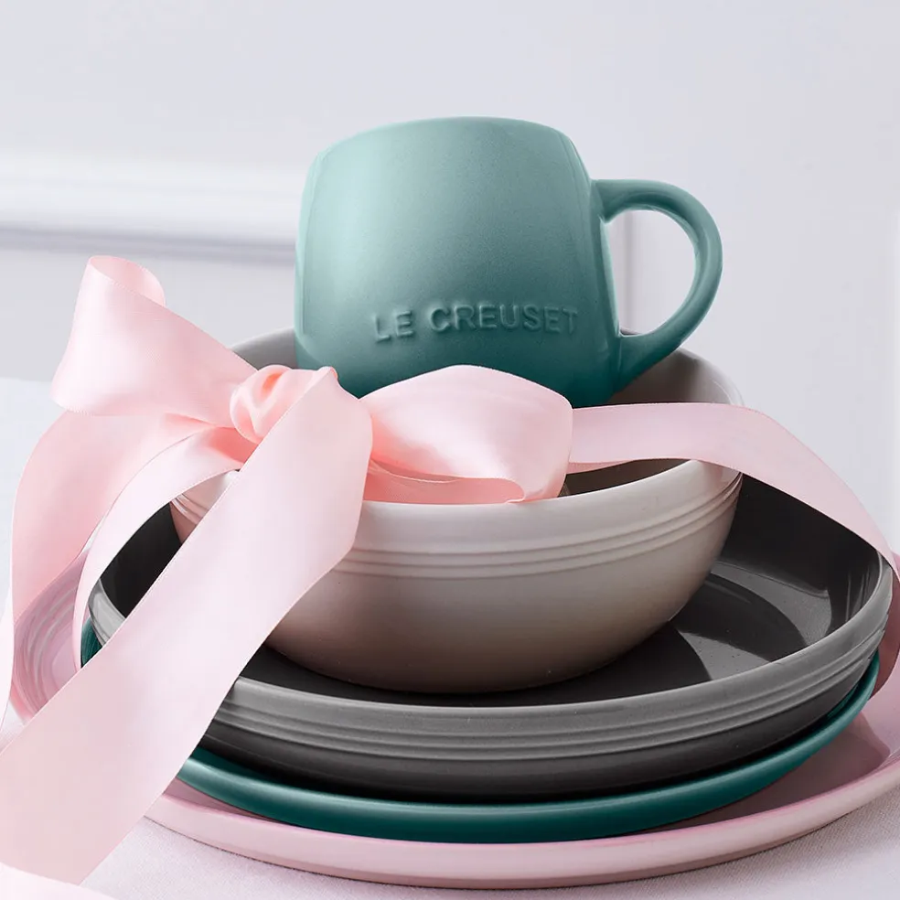Set de 4 platos cerámicos Coupe Le Creuset