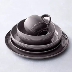 Set de 4 platos cerámicos Coupe Le Creuset