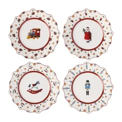Set de 4 platos de porcelana Toy's Delight Villeroy & Boch