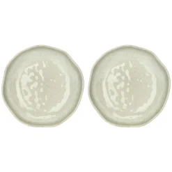 Set de 2 platos hondos de melamina Atmosfera Tortora Rose & Tulipani