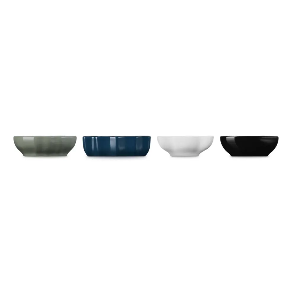 Set de 4 platos mini cerámicos ¡Edición Especial Halloween! Le Creuset