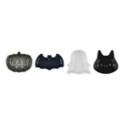 Set de 4 platos mini cerámicos ¡Edición Especial Halloween! Le Creuset