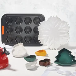 Set de 4 platos mini cerámicos ¡Edición Especial Navidad! Le Creuset