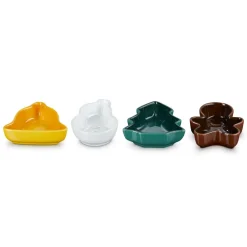 Set de 4 platos mini cerámicos ¡Edición Especial Navidad! Le Creuset