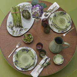 Set de 2 platos planos de melamina Olyvia Rose & Tulipani