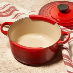 Set de 2 protectores de silicona para tapa Le Creuset