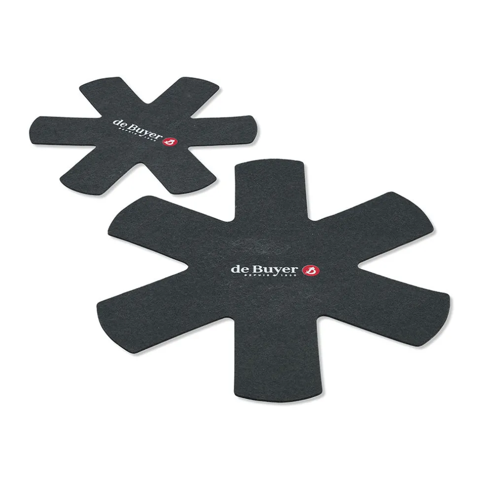 Set de 2 protectores para sartenes De Buyer