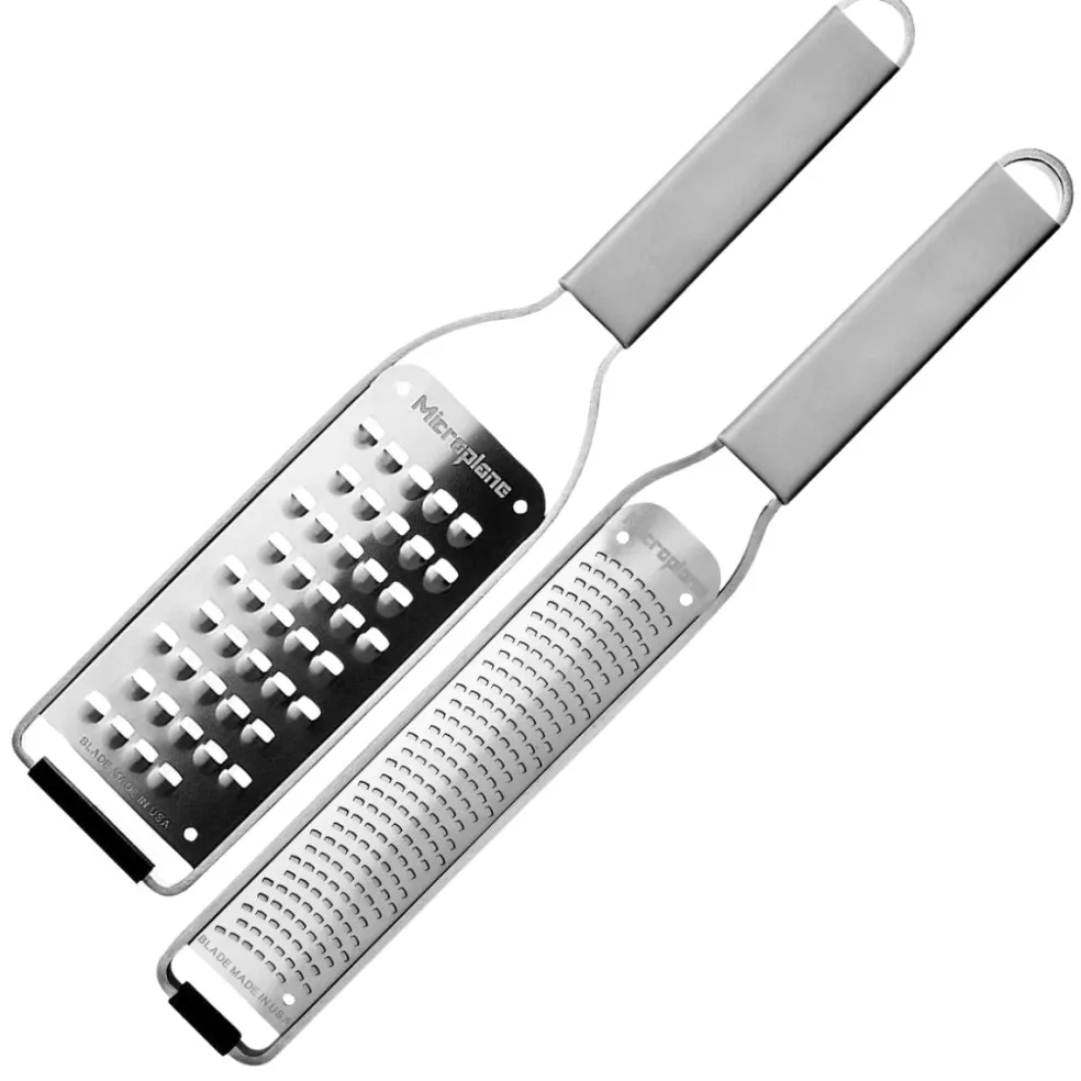 Set de 2 ralladores de inox Professional Microplane