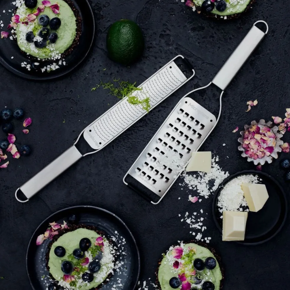 Set de 2 ralladores de inox Professional Microplane