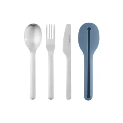 Set de recipiente dual con cubertería de 3 piezas y funda de silicona Berghoff