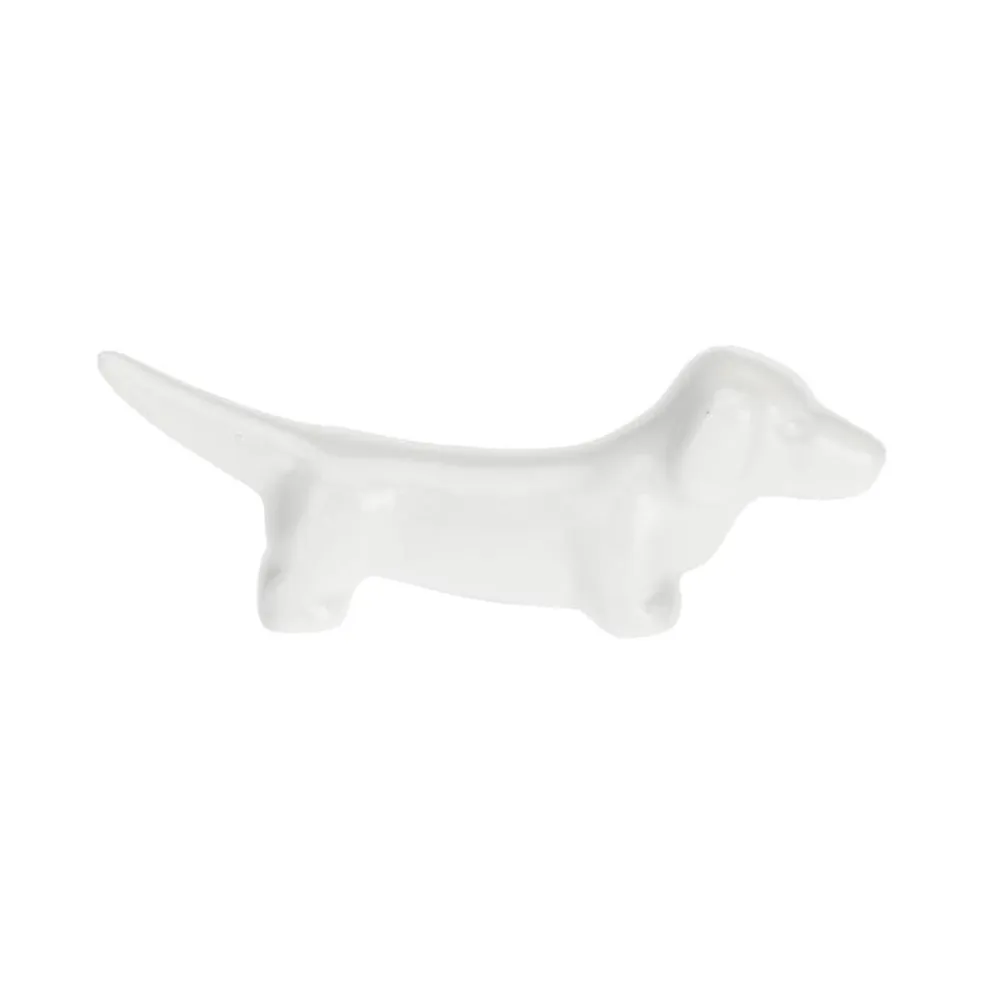 Set de 6 reposa cuchillos de porcelana Fattoria La Porcellana Bianca