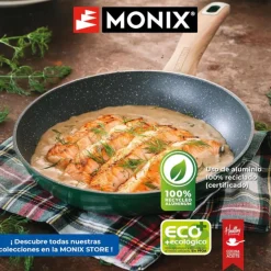 Set de 3 sartenes antiadherentes Amazonia Monix
