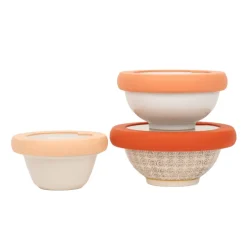 Set de 3 tapas de cristal y silicona Food Huggers