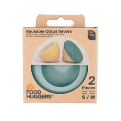 Set de 2 tapas de silicona para cítricos Food Huggers