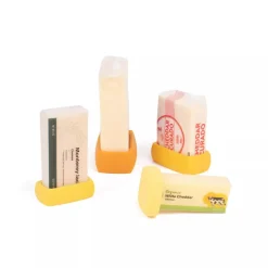 Set de 4 tapas de silicona para queso y mantequilla Food Huggers